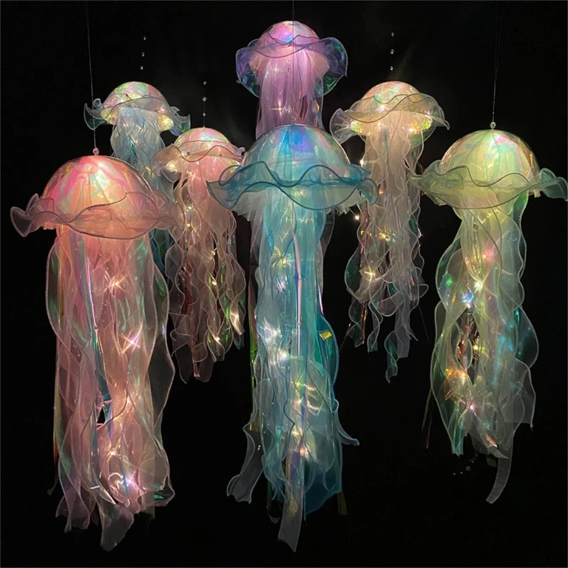Lampa u obliku meduze, led bilo koji otvoreni položaj ukras, led noćno svjetlo, igračka za uređenje doma