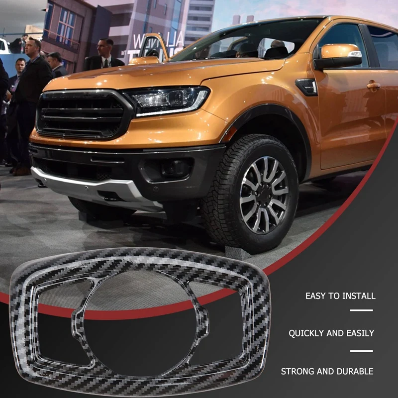 Navlaka gumb za uključivanje svjetla od karbonskih vlakana za Ford Ranger/Everest 2015-2021 Pribor