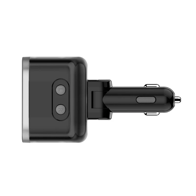 594A Dual USB-Utičnica Auto Punjač Snage 150 W, Razdjelnik Upaljača, Adapter sa led pomoću Prekidača za Uključivanje/Isključivanje Voltmetra