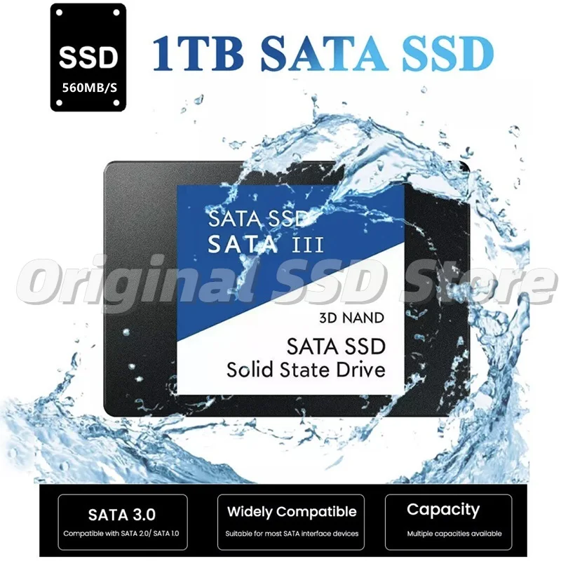 Originalni Prijenosni SSD 2 TB 2,5. 4 TB Sata III Hard disk Za Laptop Stolni Računar 1 TB Interni Ssd hard disk