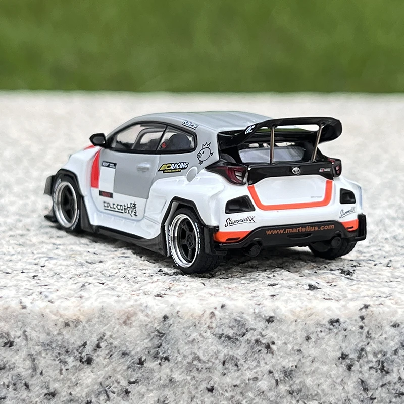 XCarToys POPRACE Igračka-model automobila od legure 1/64 PANDEM GR YARIS, model automobila za lijevanje pod pritiskom, collectible igračke